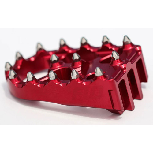 Flo Motorsports Brake Pedal Tip for Flo Motorsports Brake Arm - Red