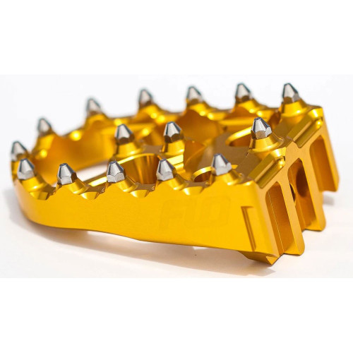 Flo Motorsports Brake Pedal Tip for Flo Motorsports Brake Arm - Gold