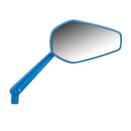 Arlen Ness Mini Stocker Mirrors for Harley - Blue