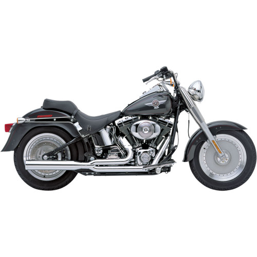 Cobra PowerPro HP 2-1 Exhaust for 2007-2011 Harley Softail FXST/ FLST - Chrome