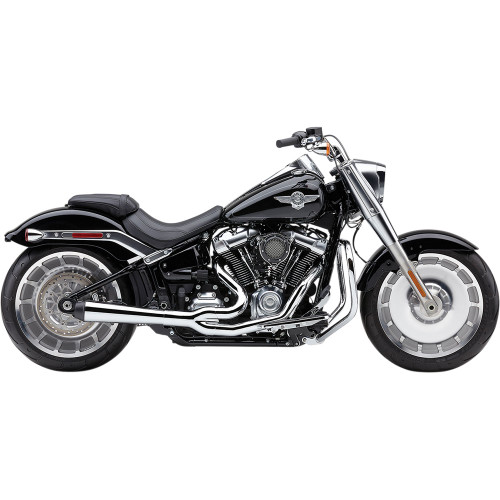 Cobra El Diablo 2-1 Exhaust for 2018-2022 Harley Softail FLFB/FXBR - Chrome