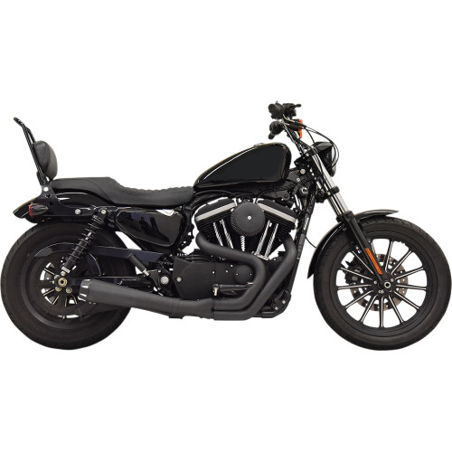 Bassani Road Rage 2-1 Gen II Exhaust for 1986-2003 Harley Sportster - Black