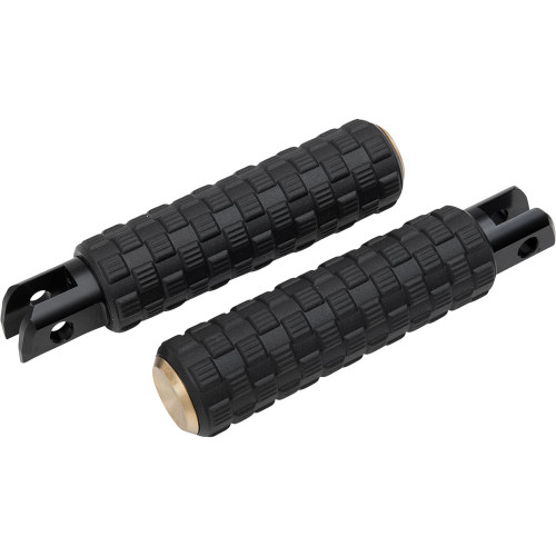 Arlen Ness AirTrax Foot Pegs for Harley - Brass