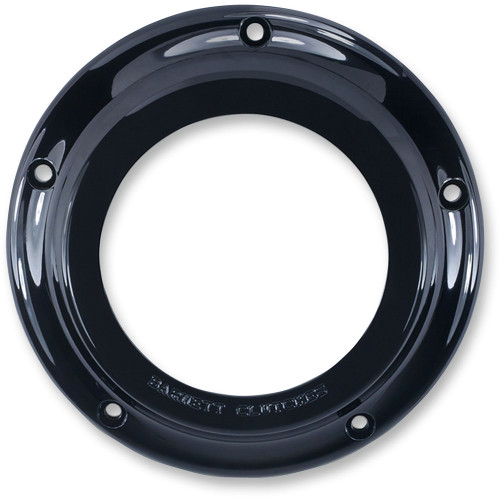 Barnett Scorpion Series Clear Derby Cover for 2016-2023 Harley Touring - Black