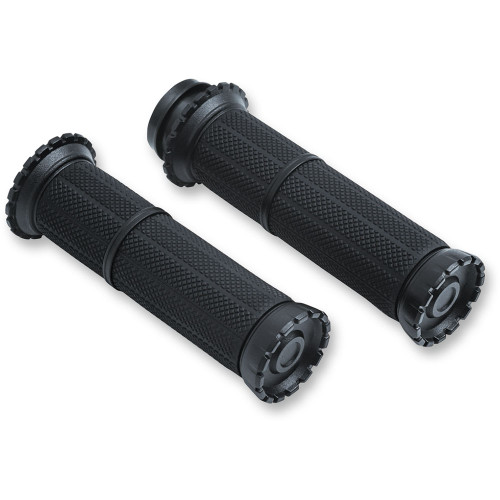 Kuryakyn Riot Grips for Harley Electronic Throttle - Black