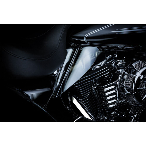 Kuryakyn Saddle Shield Frame Mounted Heat Deflector for 2009-2016 Harley Touring