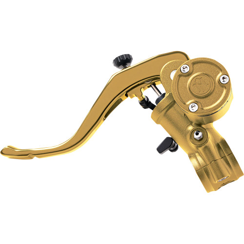 Performance Machine Radial Hydraulic Clutch Master Cylinder for Harley - Gold Ops