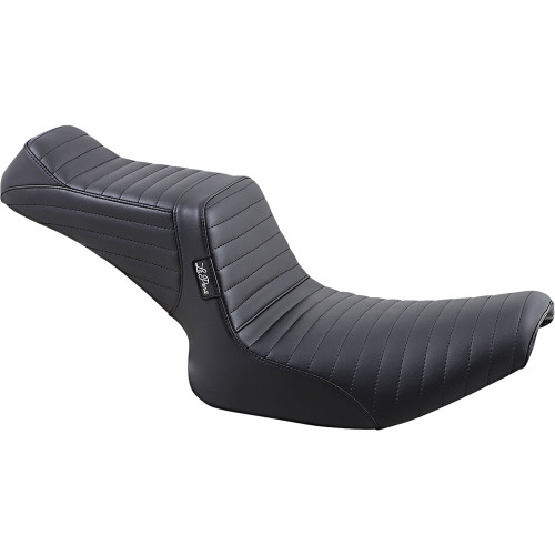LePera Tailwhip Seat for 1982-2000 Harley FXR - Pleated - L-588PT