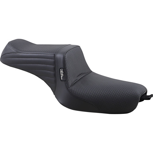LePera Tailwhip Seat for 2010-2022 Harley Sportster XL - Basket Weave