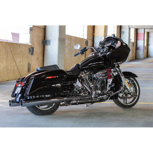 S&S Tuned Induction Air Cleaner Kit for Harley Twin Cam Electronic Throttle - Chrome