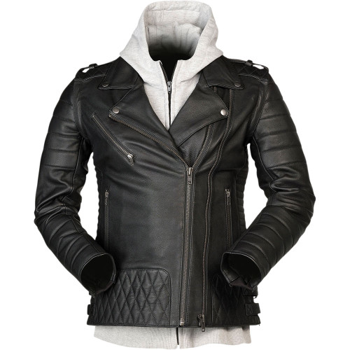 Z1R Women's Ordinance 3-in-1 Leather Jacket - Get Lowered Cycles