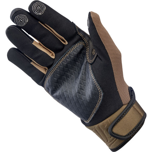 Biltwell Baja Gloves - Chocolate/Black