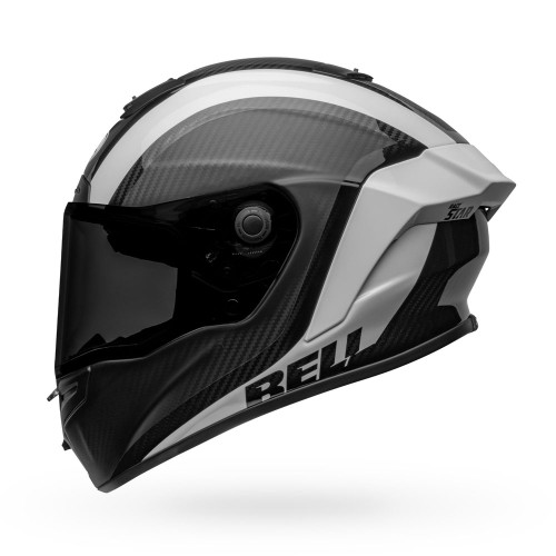 Bell Race Star Flex DLX Helmet - Tantrum 2 Matte/Gloss Black/White