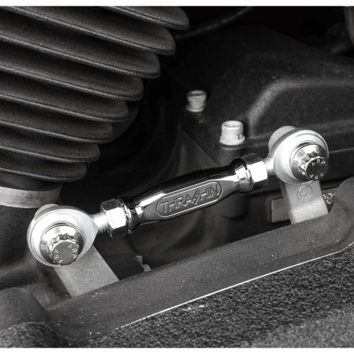 Thrashin Supply Mid Control Shift Linkage for Harley Dyna/Softails - Chrome