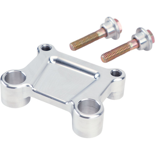 LA Choppers Ultra T-Bar Adapter Plate for 1995-2021 Harley FLHT/FLHX Models - Chrome