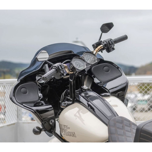 Arlen Ness Welded Stainless MX Handlebars for Harley
