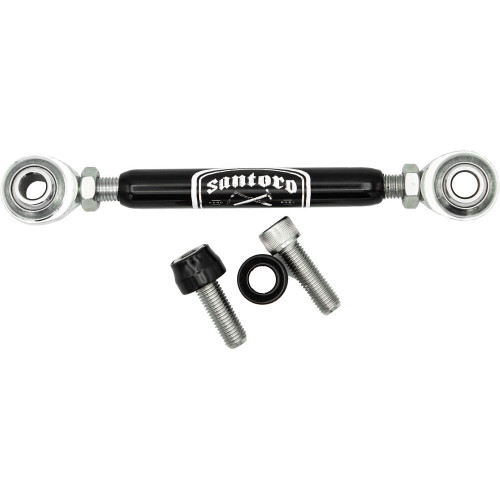 Santoro Fabworx Shorty Shift Linkage for 1991-2017 Harley Dyna - Black