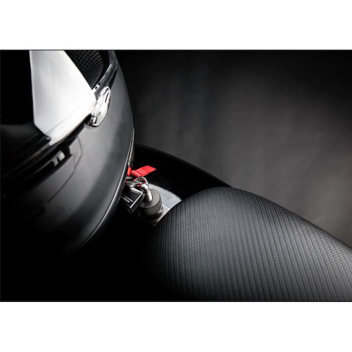 Santoro Fabworx Seat & Helmet Lock for Harley Models