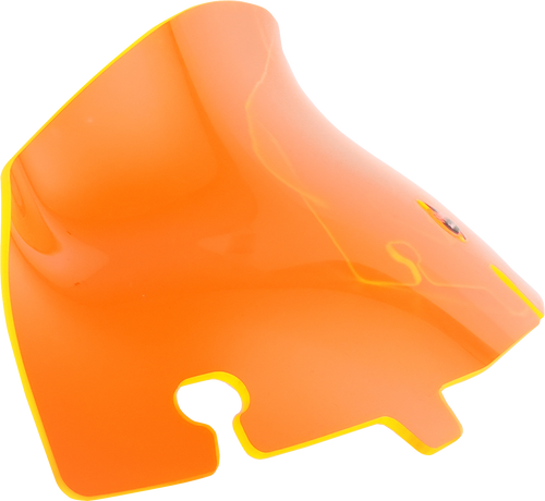 Klock Werks Flare Windshield for 1996-2013 Harley Touring - Orange Ice