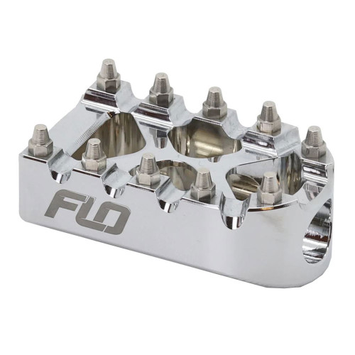 Flo Motorsports Brake Pedal Tip for Flo Motorsports Brake Arm - Chrome