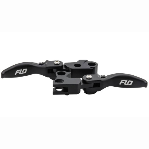 Flo Motorsports SHORTY Adjustable MX Style Hand Levers for 2017-2020 Harley Touring - Black