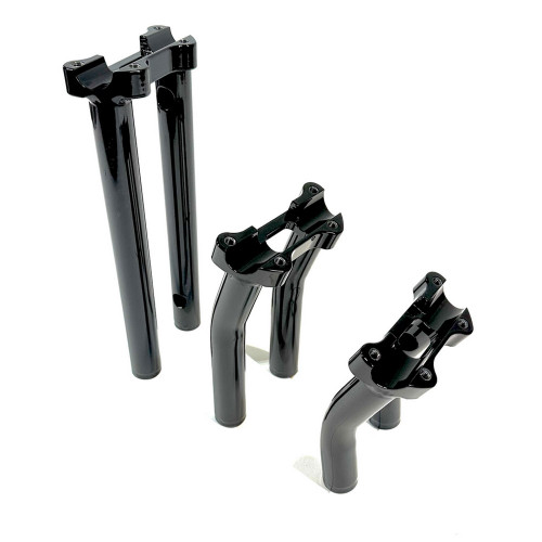 Bung King One Piece Lower Handlebar Riser for 2022-2023 Harley Softail Low Rider S