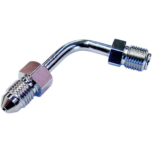 Magnum ABS Upper Brake Line Adapter for 2018-2023 Harley Softail - Chrome