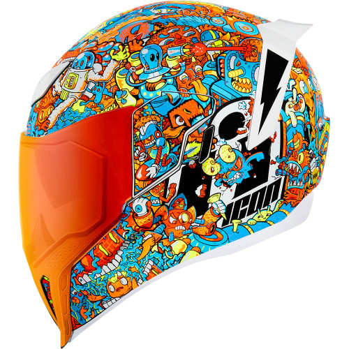 Icon Airflite Redoodle White MIPS Helmet