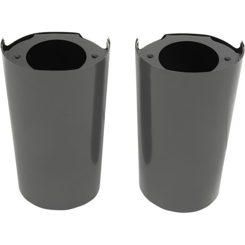 Drag Specialties Fork Slider Covers for 2014-2021 Harley Touring - Black