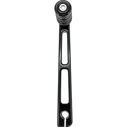 Santoro Once Bitten Twice Tight Performance Shift Lever for 1986-2023 Harley Touring - Black