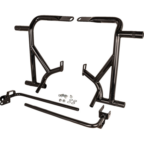 Burly Brawler Front & Rear Crash Guard Set for 2009-2023 Harley Touring