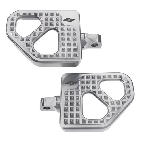 Kraus Max Lean Mini Floorboards for Harley - Machine