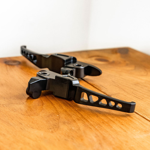 Boosted Brad Destroyer Shorty Brake & Clutch Lever Set for 2017-2020 Harley Touring