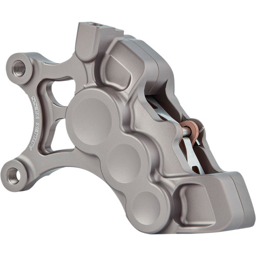Arlen Ness Front 6-Piston Differential Bore Brake Caliper for Harley - Titanium