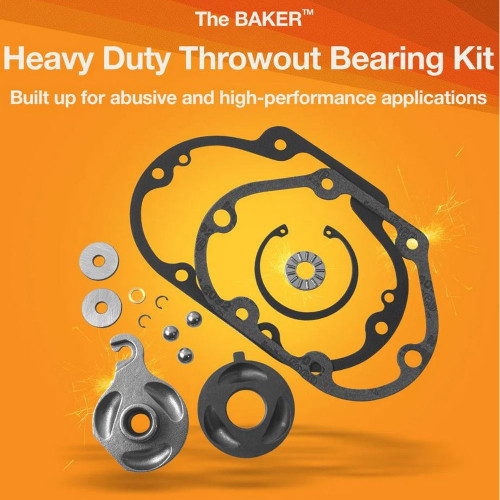Baker Heavy Duty Throwout Bearing Kit for 1987-Up Harley Twin Cam & M8*