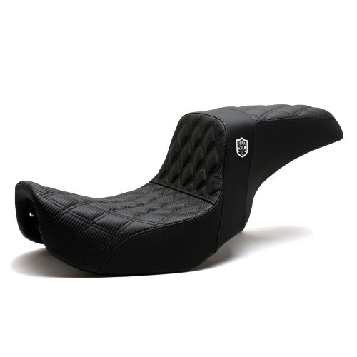 San Diego Customs Pro Series Performance Gripper Seat for 2006-2017 Harley Dyna - Customizable