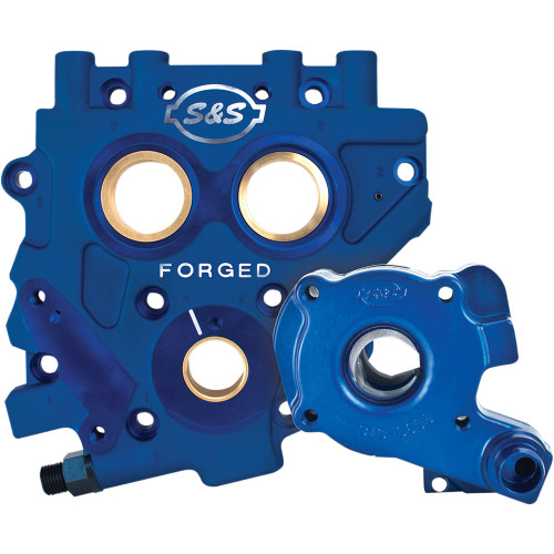 S&S TC3 Oil Pump & Cam Support Plate Kit for 2007-2017 Harley Twin Cam/2006 Dyna