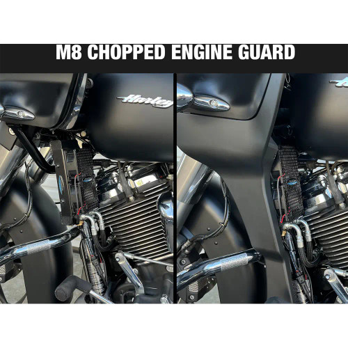 UltraCool Oil Cooler Kit for 2017-2023 Harley with Chopped Engine Guard