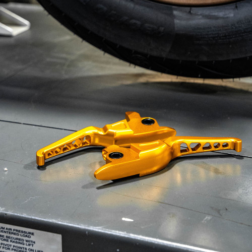 Boosted Brad Destroyer Shorty Brake & Clutch Lever Set for 2021-2023 Touring w/ Cable Clutch - Honey Gold