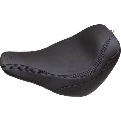 Mustang Runaround Solo Seat for 2020-2024 Harley Low Rider S FXLRS - Black