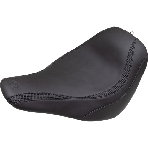 Mustang Runaround Solo Seat for 2020-2024 Harley Low Rider S FXLRS - Black