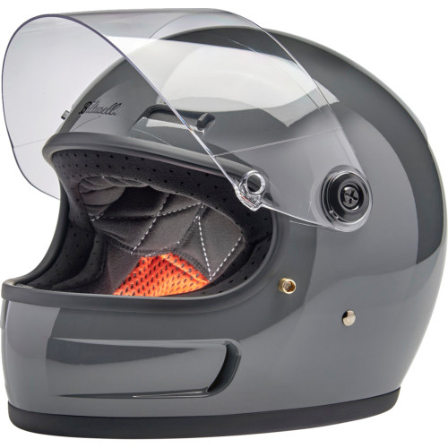 Biltwell Gringo SV ECE Helmet - Gloss Storm Gray