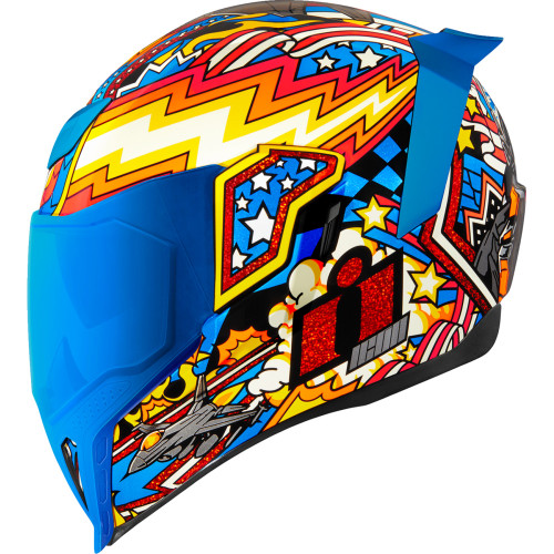 Icon Airflite Fly Boy Blue Helmet