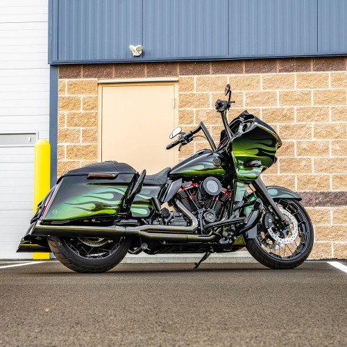 Khrome Werks 2-1 Exhaust with 3-Step Header for 2017-2024 Harley Touring - Eclipse