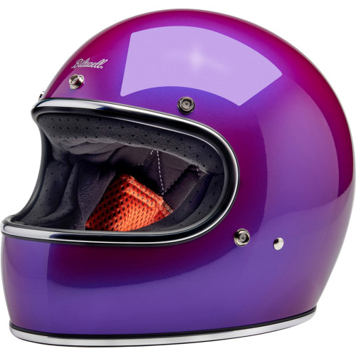 Biltwell Gringo Motorcycle Helmet - Metallic Grape - Get Lowered