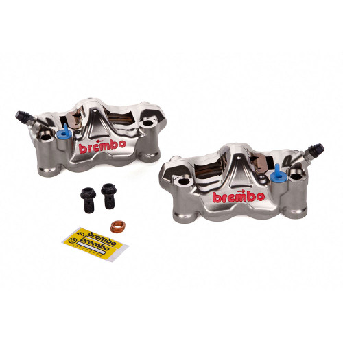 Brembo GP4-RX Front Radial Mount Caliper - Nickel Plated