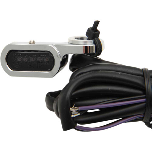 Drag Specialties LED Handlebar Turn Signals for Harley Hydraulic Clutch