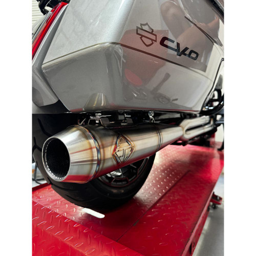 SP Concepts Full Length Turnpike Exhaust for 2017-2025 Harley Touring