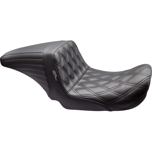 Le Pera Kickflip Up front Seat for 2006-2017 Harley Dyna - Double Diamond