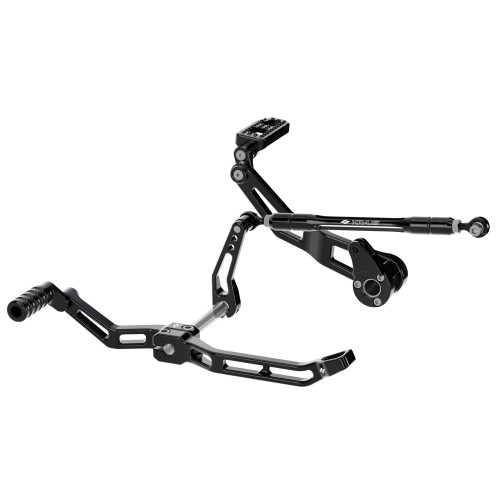 Kraus Max Lean Foot Controls for 2017-2023 Harley Touring